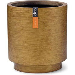 Vaas cilinder Retro 15x17 goud