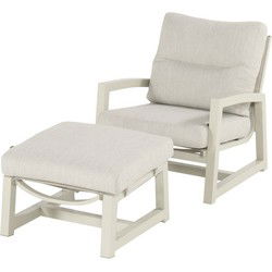 Gio relax lounge chair plus Footstool I