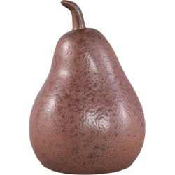 PTMD Deco Object Sydny - 13x13x19 cm - Keramiek - Bruin