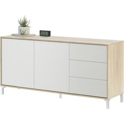 Dressoir met 3 laden - L154 cm - Brooklyn