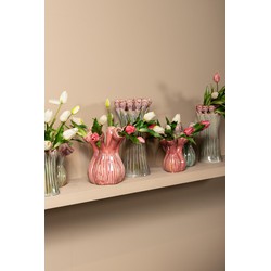 PTMD Vaas Annmarie - 15x15x20 cm - Keramiek - Roze