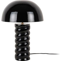 Tafellamp Gracio - Glanzend zwart - Ø30cm