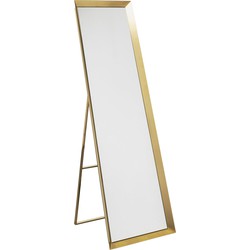 Staande Spiegel Arezzo Brass 53x160cm