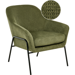 TRYSNES - Fauteuil - Zwart/Wit - Polyester