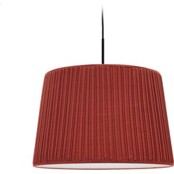 Kave Home - Guash lampenkap in terracotta, Ø 50 cm