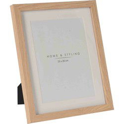 Home & Styling Fotolijstje - MDF - voor foto van 15 x 20 cm - Fotolijsten