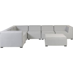 Beliani AREZZO - Loungeset-Grijs-Polyester