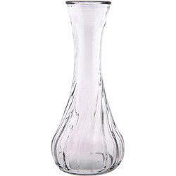 Clayre & Eef Vaas  Ø 6x15 cm Glas Glazen Vaas