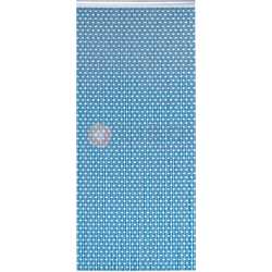 Vliegengordijn Liso ® Hulzengordijn RAL 5025 Parelmoerblauw | Kant en Klaar 92 x 209 cm