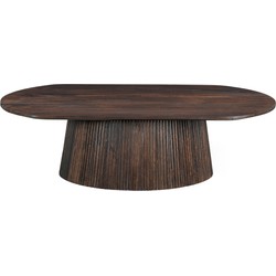 Livingfurn Salvator Walnut Oval 120