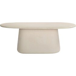 Eettafel Ovaal 240cm - Betonlook - Eettafel Romy