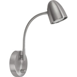 Moderne Metalen Highlight Cone GU10 Wandlamp - Grijs