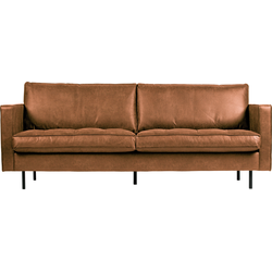 BePureHome Rodeo Bank 2-Zits - Recycle Leer - Cognac - 83x230x88