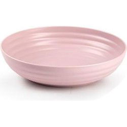 Plasticforte Kommetjes/schaaltjes - kunststof - D22 x 5.5 cm - oudroze - Kommetjes