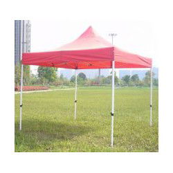 Partytent Easy Up Aluminium 3 x 3 meter met zijwanden in Rood