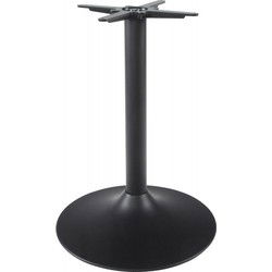 BLAK tafelpoot 60x60x73 cm Zwart