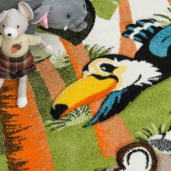 Laagpolig Vloerkleed - Diamesa - Modern - Groen - 160x230 cm
