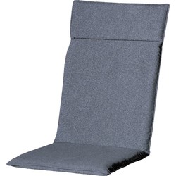 2 stuks! Kussen hoog 50x120 universeel outdoor Manchester denim grey