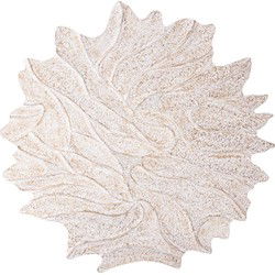 PTMD Wandpaneel Ceanna - 120x2x120 cm - MDF - Creme