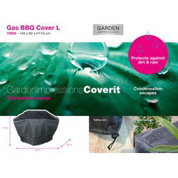 Coverit Gas BBQ hoes - maat L - 148/70x62xH110 cm
