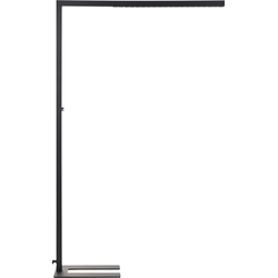 Beliani SAGITTA - Staande lamp-Zwart-Aluminium