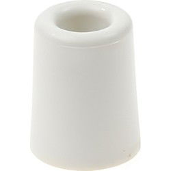 Deurbuffer / deurstopper van rubber - wit - 50 x 30 mm - deurstop - Deurstoppers