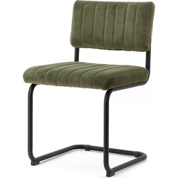 eetkamerstoel chair operator groen 83 x 50 x 57