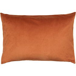 Clayre & Eef Kussenhoes 35x50 cm Oranje Polyester Rechthoek