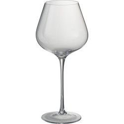 Drinkglas | glas | transparant | 10.5x10.5x (h)25.5 cm