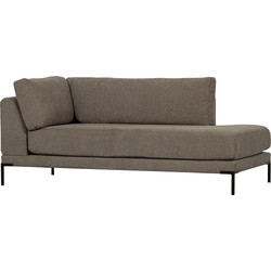 vtwonen Couple Lounge Element  - Polyester - Taupe - 89x100x200 