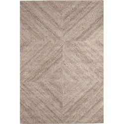 LABEL51 Vloerkleden Blendy - Taupe - Wol - 200x300 cm
