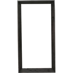 PTMD Spiegel Kyro - 100x13x195 cm - Hout - Zwart