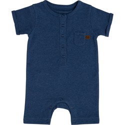 Baby's Only Boxpakje korte mouw Melange - Jeans - 68 - 100% ecologisch katoen