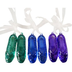 4 inch Ballet Shoes Orna X 3. 5x5x10 cm kerstornament