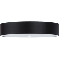 Plafondlamp minimalistisch skala zwart