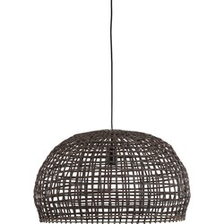 D - Light & Living - Hanglamp Olaki - 56x56x34 - Bruin