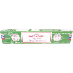 Nag Champa wierookstokjes Patchouli 15 gram - Wierookstokjes