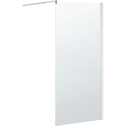 AHAUS II - Douchescherm - Zilver - 80 x 190 cm - Veiligheidsglas