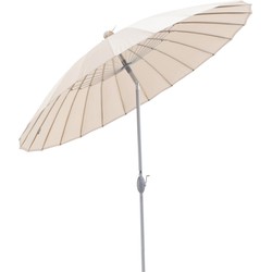SORARA Shanghai Parasol | Beige | Ø 260 cm | Kantelbaar