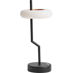 ALVIELA - Tafellamp - Zwart - Aluminium/IJzer