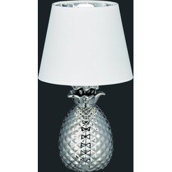 Moderne Tafellamp  Pineapple - Kunststof - Zilver