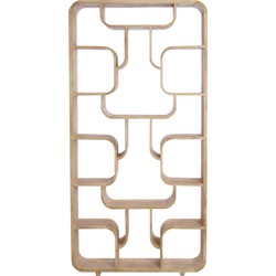 Light&living Kast open 100x30x200 cm LABARE mat naturel