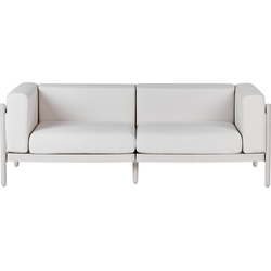 Beliani FERRETTI - Tuinsofa-Beige-Synthetisch materiaal