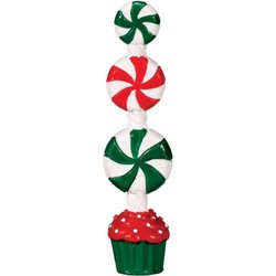 Peppermint candy topiary
