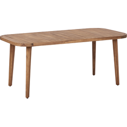 Beliani PARAGGI - Tuintafel-Lichte houtkleur-FSC® gecertificeerd acaciahout