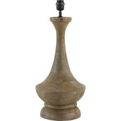Light&living Lampvoet Ø28x66 cm NICOLO hout mat bruin