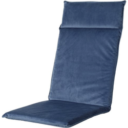 2 stuks! Kussen hoog 50x120 universeel outdoor Velvet blue/panama saf