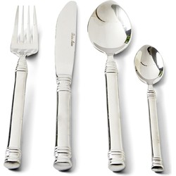 Riviera Maison Bestekset Zilver - Bon Appétit Cutlery - Set Van 4 Stuks