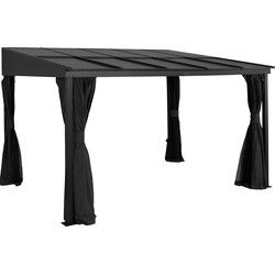 Sojag Aluminium terrasoverkapping St. Barth 296x424x240cm - antraciet