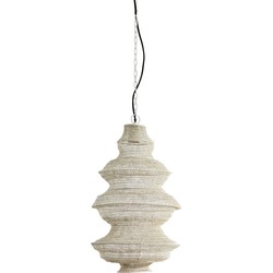 Light&living Hanglamp Ø31x55 cm NAKISHA licht grijs